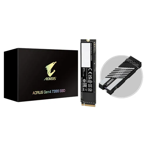 عکس SSD اینترنال GIGABYTE AORUS Gen4 7300 1TB