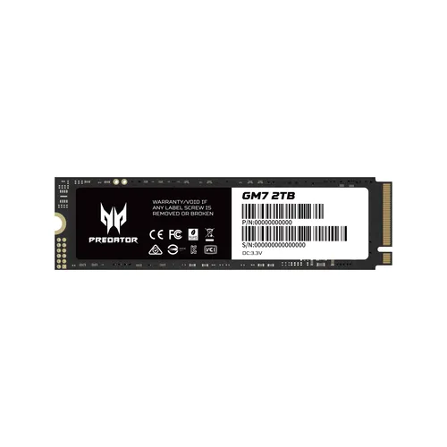 مقایسه Lenovo 4XB7A80340 internal solid state drive {request()->input('language_config')['common']['with']} Predator SSD GM7 M.2 NVMe PCIe Gen 4*4 2TB