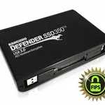 هارد اکسترنال SSD رمزگذاری سخت‌افزاری iStorage Kanguru Defender SSD350 با ظرفیت 2 ترابایت و گواهینامه FIPS 140-2