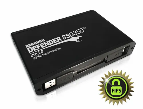 مقایسه هارد اکسترنال SSD رمزگذاری سخت‌افزاری iStorage Kanguru Defender SSD350 با ظرفیت 2 ترابایت و گواهینامه FIPS 140-2 {request()->input('language_config')['common']['with']} حافظه SSD اکسترنال Verbatim TurboMetal 2 ترابایت USB4