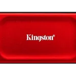 هارد اکسترنال SSD قابل حمل کینگستون XS1000 2 ترابایت قرمز USB 3.2 Gen 2