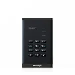 اس‌اس‌دی اکسترنال iStorage diskAshur3 مشکی 1 ترابایت | امن و قابل حمل | FIPS 140-3 L3 | محافظت با پین | رمزگذاری AES 256 بیت