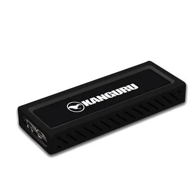عکس iStorage Kanguru UltraLock Superspeed+ USB-C M.2 NVMe External SSD 2 TB| Secure Portable Solid State Drive |Physical Write Protect Switch| Secure Firmware| TAA Compliant |