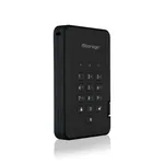 iStorage diskAshur² SSD 256GB Black | Secure Portable Solid State Drive |AES-XTS 256-bit Hardware Encryption | PIN protected | OS & Platform Independent | TAA Compliant |Brute force hack defence | Dust/Water Resistant