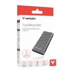 حافظه SSD اکسترنال Verbatim TurboMetal 2 ترابایت USB4
