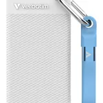 Verbatim Pocket SSD USB 3.2 Gen 2 1TB White/Light Blue incl. two rubber sleeves