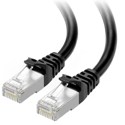 کابل شبکه Cat6A شیلددار Cable Matters به طول 2.1 متر مشکی