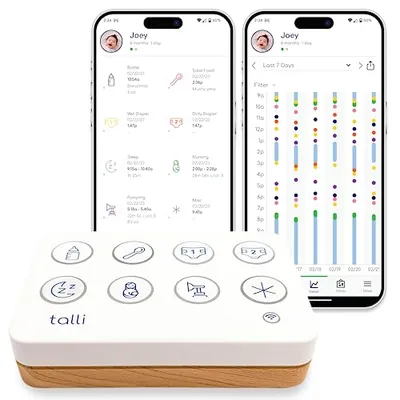 Karşılaştırma Motorola Nursery AM21 Sesli Bebek Telsizi İle Talli Daily One-Touch Bebek Aktivite Takip Cihazı Beyaz