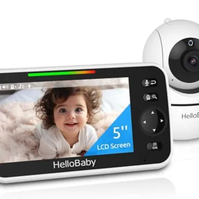 HelloBaby HB6550 مانیتور تصویری کودک 5 اینچ