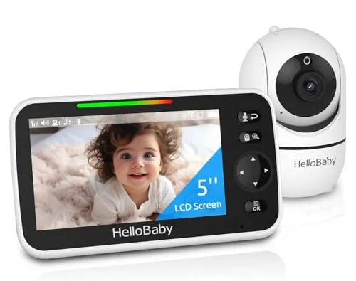 مقایسه HelloBaby HB6550 مانیتور تصویری کودک 5 اینچ با 