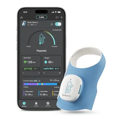 Karşılaştırma  İle Sense-U Smart Sock Shoe 2 Bebek Monitörü 1-12 Ay