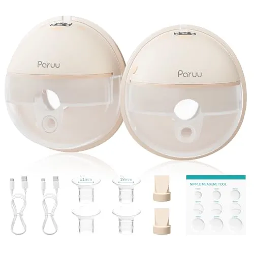 مقایسه Paruu P16 Wearable Breast Pump Nude 2-Pack با شیردوش فیلیپس اونت SCF330/50