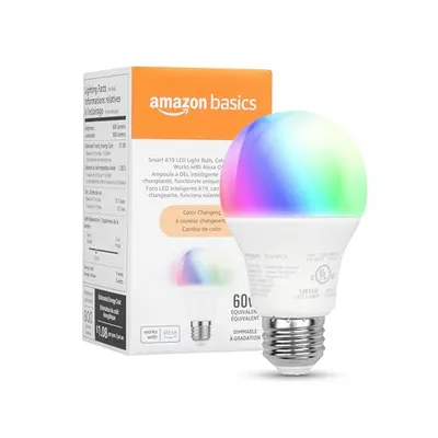 Karşılaştırma Amazon Basics Akıllı A19 Renkli LED Ampul İle Govee RGBWW A19 Akıllı Ampul 4'lü Paket