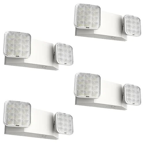 عکس چراغ اضطراری LED FREELICHT بسته 4 عددی سفید