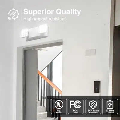 تصویر بندانگشتی 3 محصول چراغ اضطراری LED FREELICHT بسته 4 عددی سفید