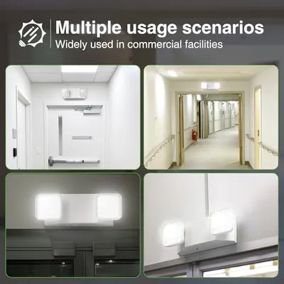 تصویر بندانگشتی 9 محصول چراغ اضطراری LED FREELICHT بسته 4 عددی سفید