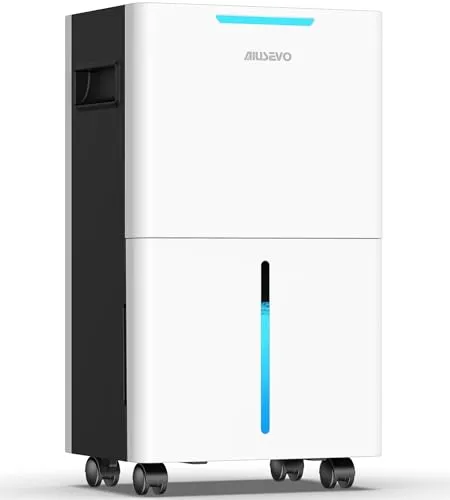 عکس رطوبت‌گیر Aiusevo 21-Pint 1500 Sq. Ft. سفید