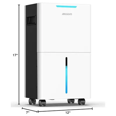 تصویر بندانگشتی 9 محصول رطوبت‌گیر Aiusevo 21-Pint 1500 Sq. Ft. سفید