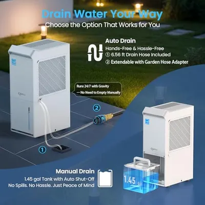 تصویر بندانگشتی 6 محصول رطوبت‌گیر وِلگو DryTank 64 پینت 4000 فوت مربع