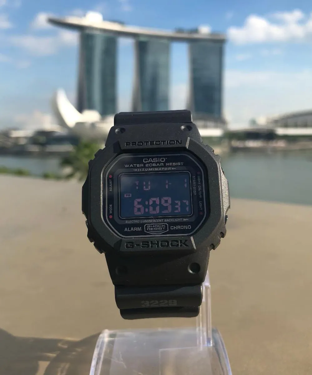 تصویر بندانگشتی 6 محصول کاسیو جی شاک DW-5600MS-1DR