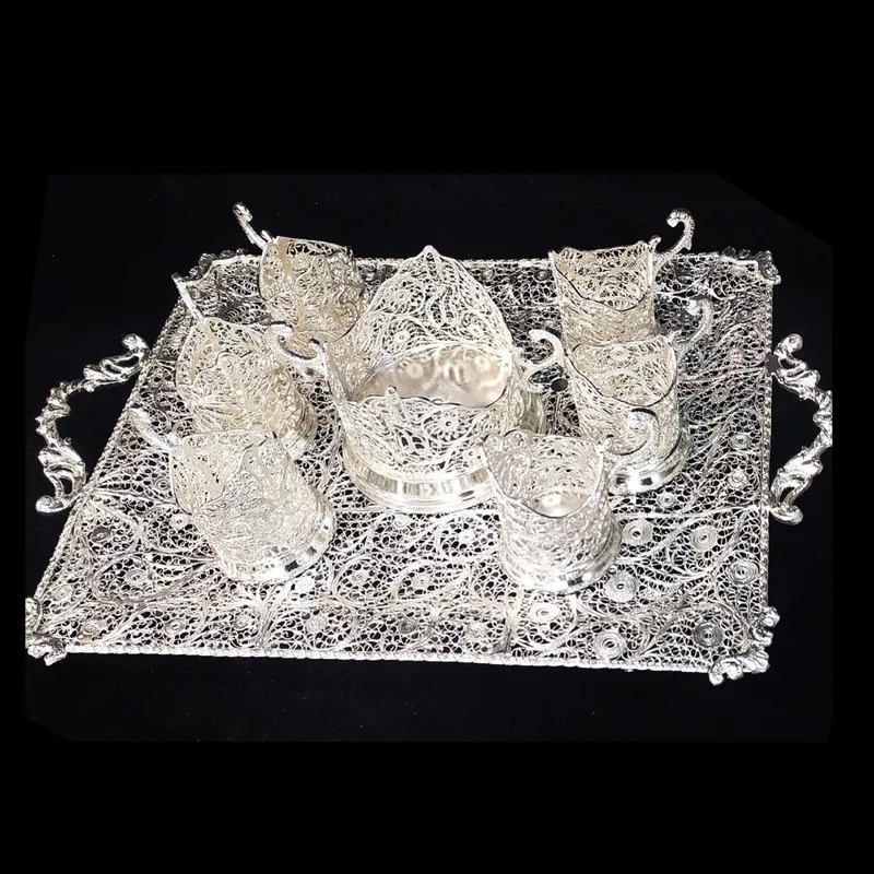 سرویس چایخوری ۸ پارچه سلطنتی