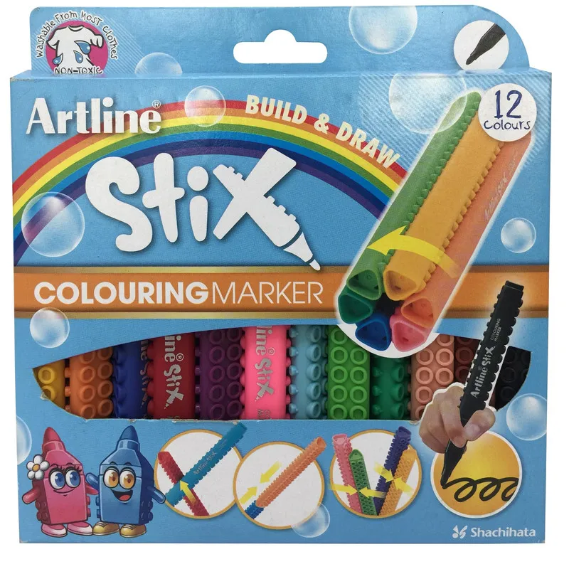 عکس ماژیک نقاشی آرت لاین colouring marker