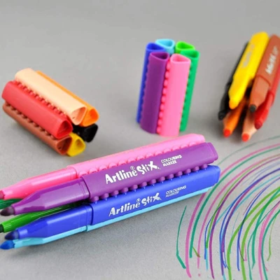 تصویر بندانگشتی 7 محصول ماژیک نقاشی آرت لاین colouring marker