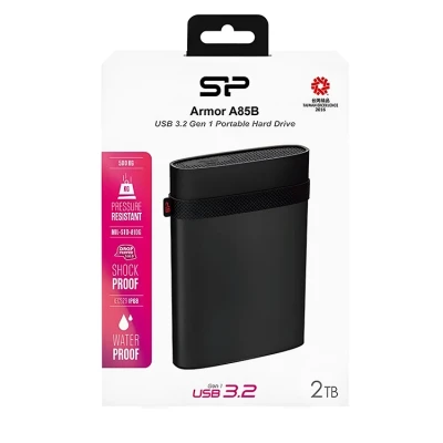 هارد اکسترنال سیلیکون پاور مدل ARMOR A85B ظرفیت 2 ترابایت