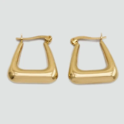گوشواره کلیپسی طلا 18 عیار مایا ماهک مدل ME1268