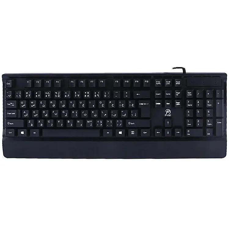 عکس کیبورد سیم دار P-net مدل KB.500