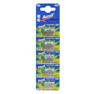 باتری ریموت ACCELL مدل 27A پک 5 عددی
