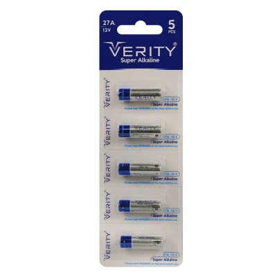 باتری ریموت VERITY مدل 27A پک 5 عددی