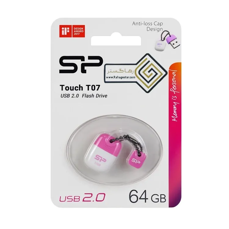 عکس فلش 64 گیگ Silicon Power Touch مدل T07