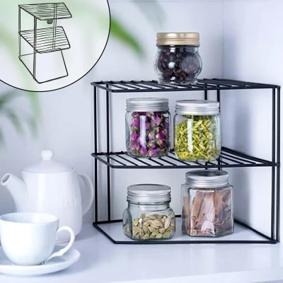 راف نظم دهنده کابینت استیل ایکس کنج کد K2