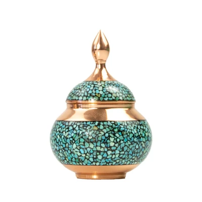 قندان فیروزه کوبی صنایع دستی اریسا 01