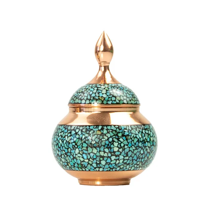 قندان فیروزه کوبی صنایع دستی اریسا 01