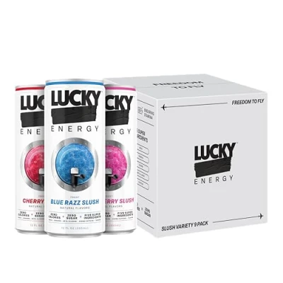 Lucky Energy Drink Slush Variety 9-Pack