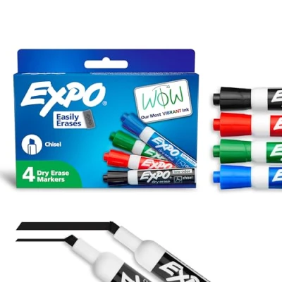 EXPO Large Barrel Chisel Tip Markers