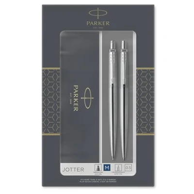 Parker Jotter Stainless Steel Duo Set