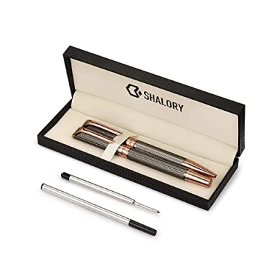 SHALORY Brass Ballpoint Rollerball Pen Set