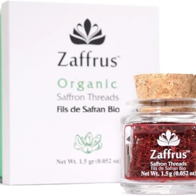 زعفران سرگل ارگانیک Zaffrus (1.5 گرمی)