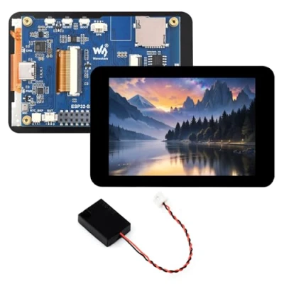 برد توسعه با نمایشگر ۳.۵ اینچی Waveshare ESP32-S3