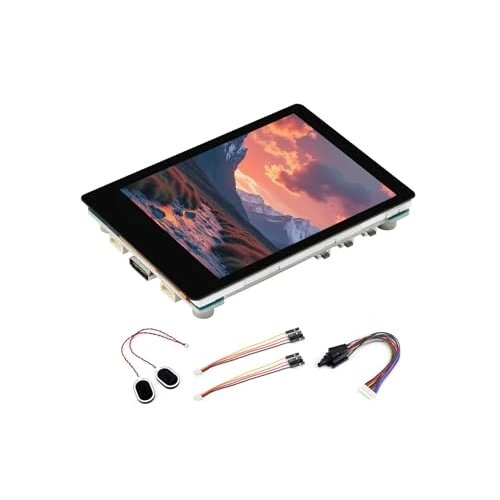عکس برد توسعه با نمایشگر لمسی ۲.۸ اینچی Waveshare RP2350