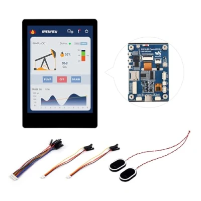 برد توسعه با نمایشگر لمسی ۲.۸ اینچی Waveshare ESP32-S3