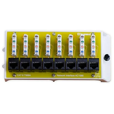 ماژول پچ پنل 8 پورت On-Q مدل AC1068
