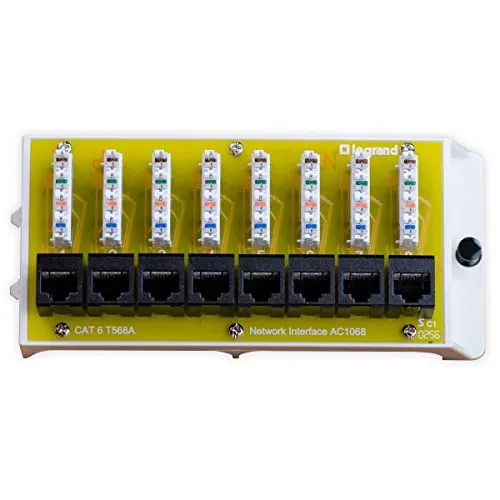عکس ماژول پچ پنل 8 پورت On-Q مدل AC1068