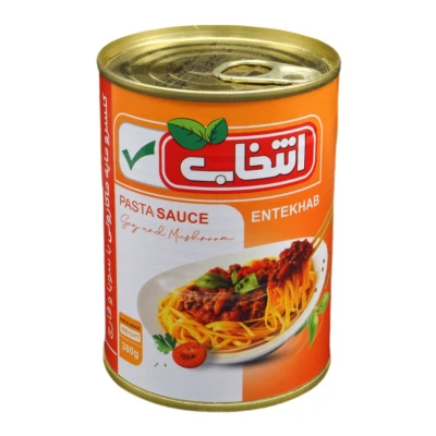 کنسرو مایه ماکارونی انتخاب ۳۸۰ گرمی