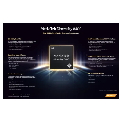 مدیاتک دایمنسیتی 8400 (MediaTek Dimensity 8400)