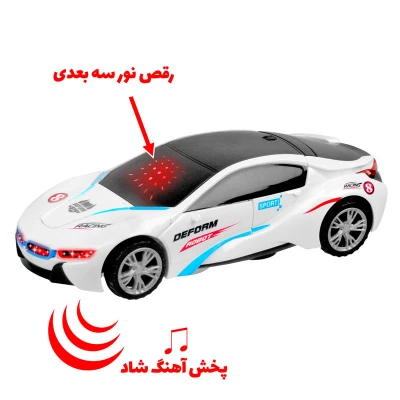 تصویر بندانگشتی 5 محصول ماشین بازی تبدیل‌شونده پلیسی ییجون YJ388-20