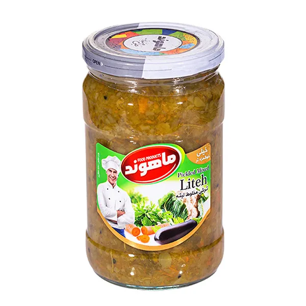 ترشی مخلوط لیته ماهوند مدل 660 گرمی